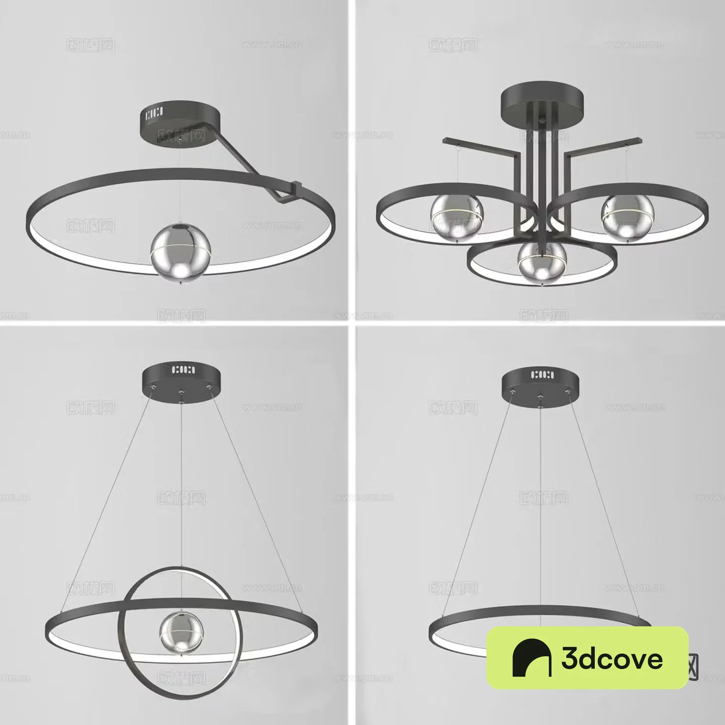 Light luxury chandelier hall chandelier