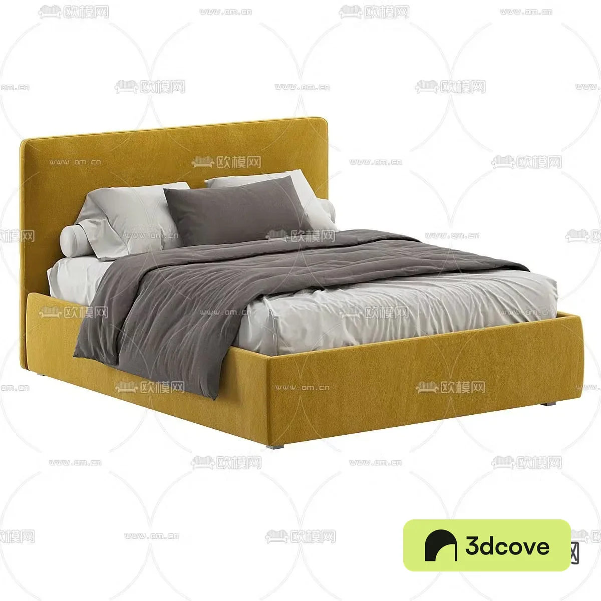 Modern double bed