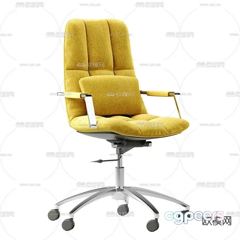 Office chair conference chair staff chair 3d model