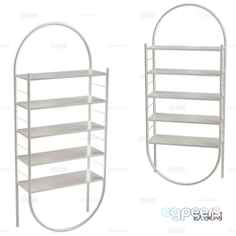 3D model of shelf