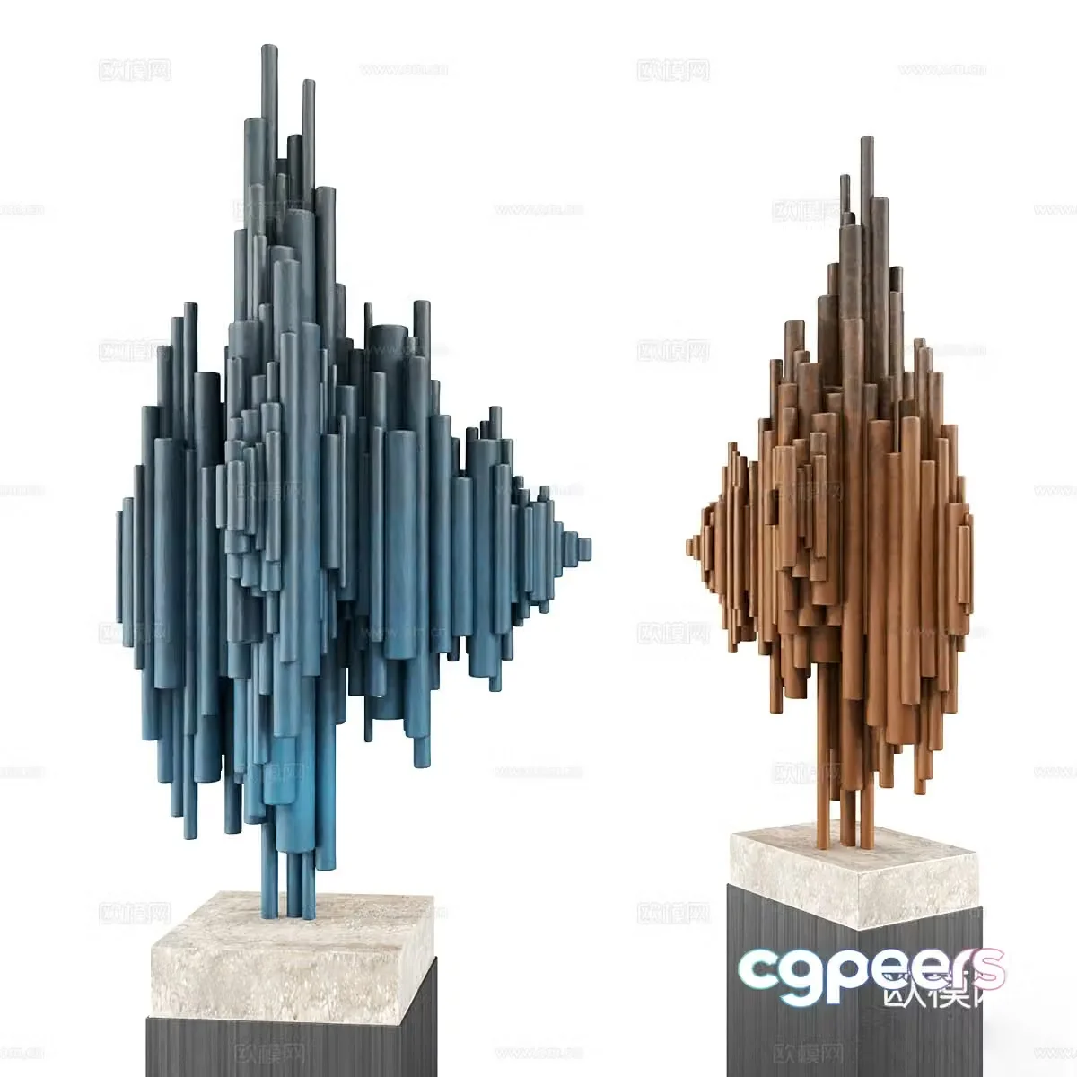 Sculpture engraving 3d model