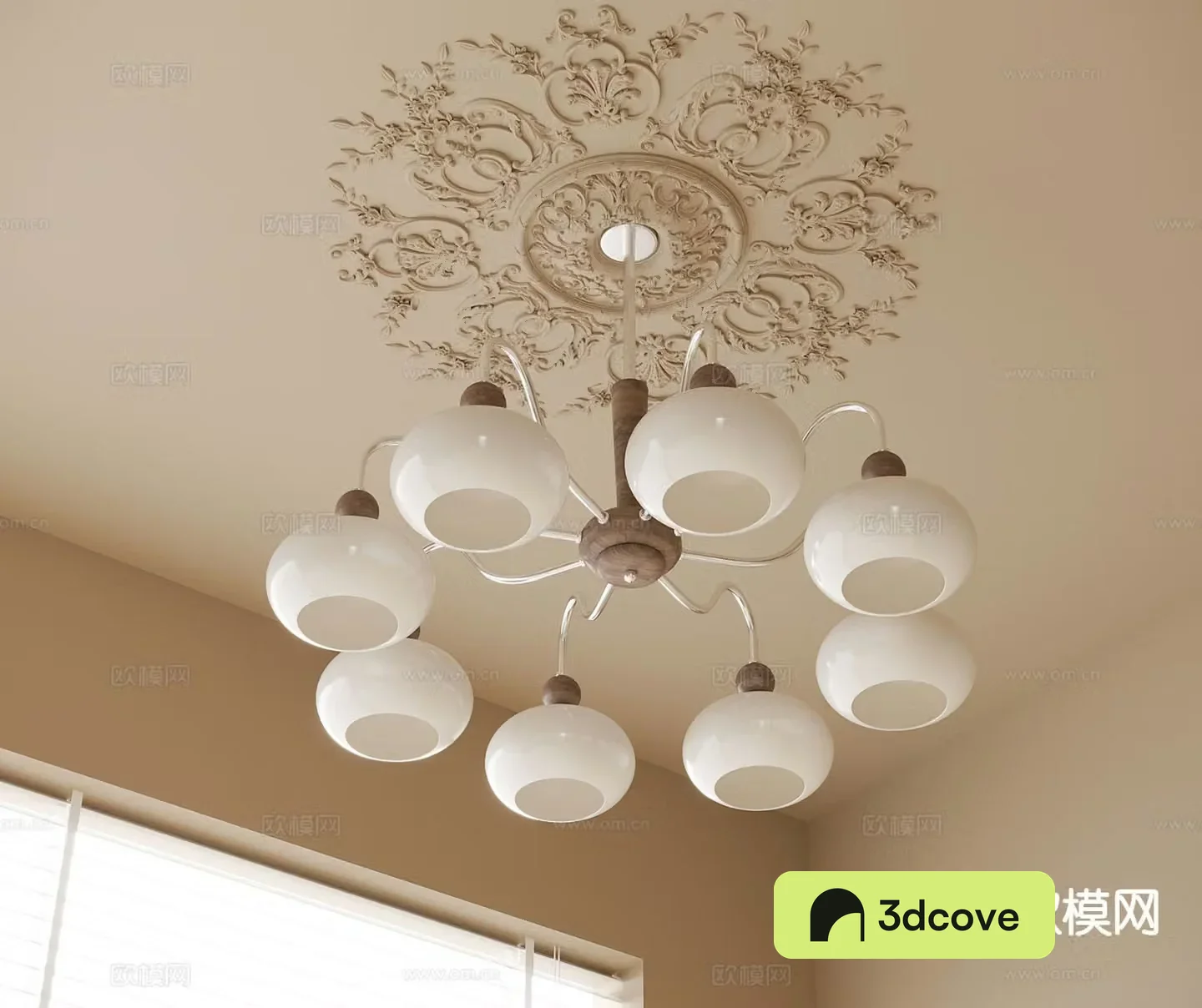 Medieval style chandelier multi-head chandelier