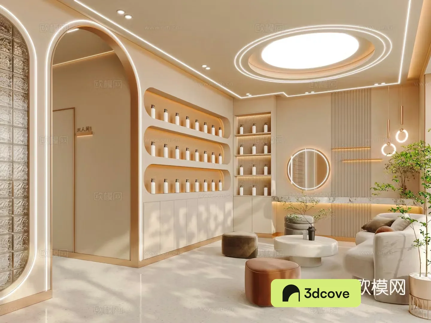 Beauty hall