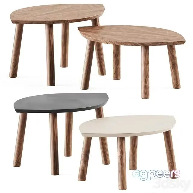 3ds Max Free – Ikea Stockholm Coffee tables set