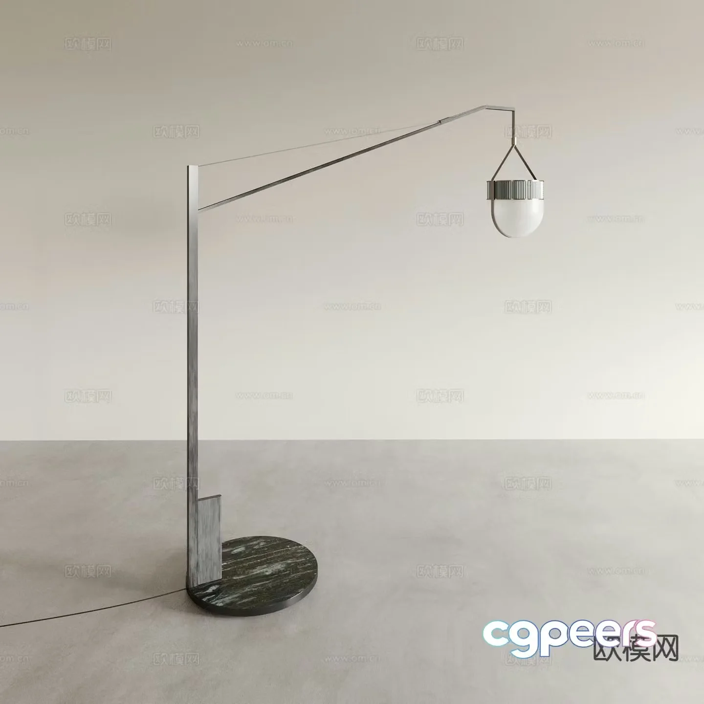 Modern floor lamp night light ambient light 3d model