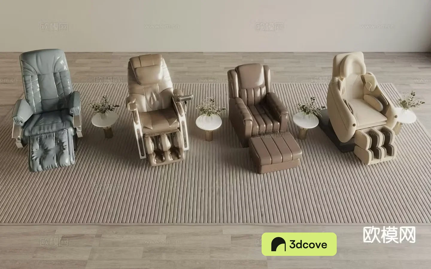 Modern massage chair pedicure chair