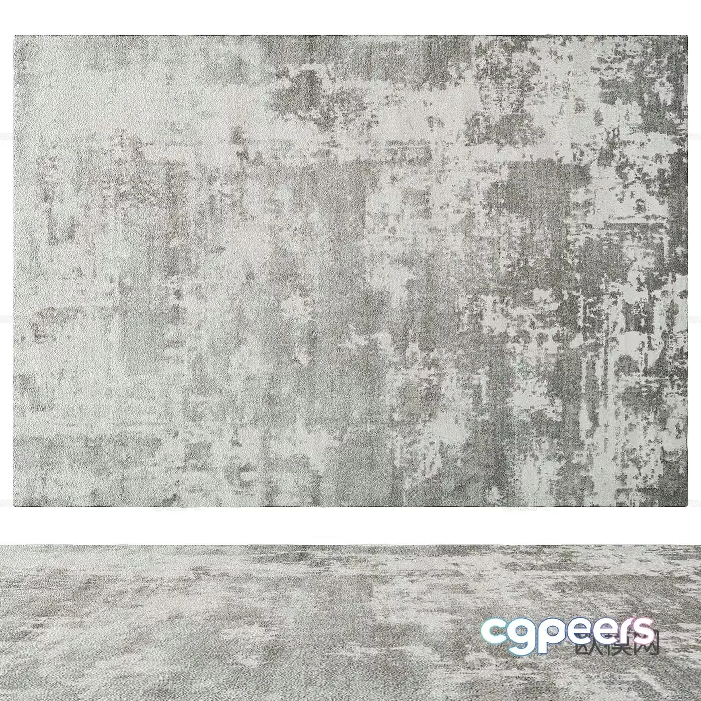 Modern carpet 3d model
