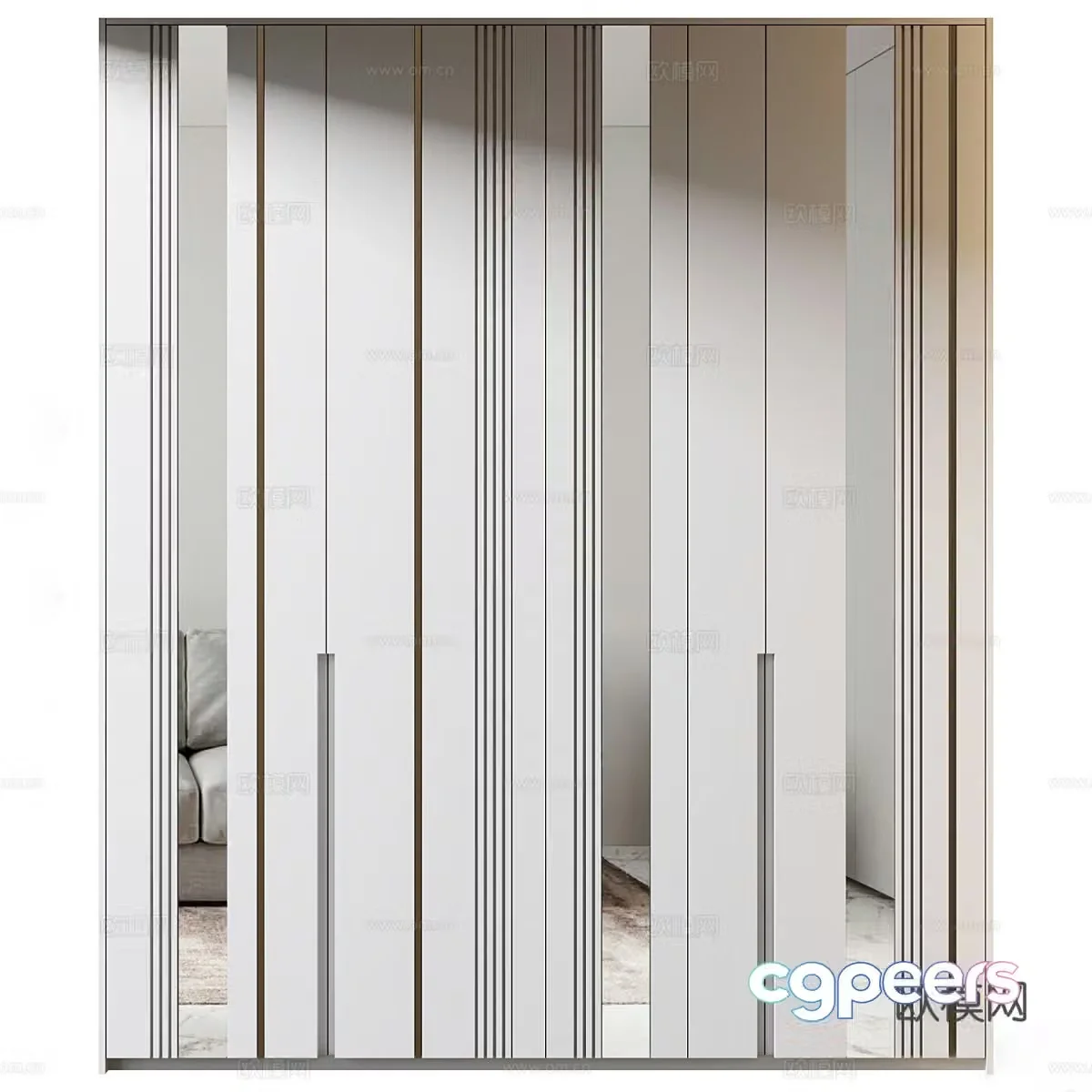 Side cabinet 3D model