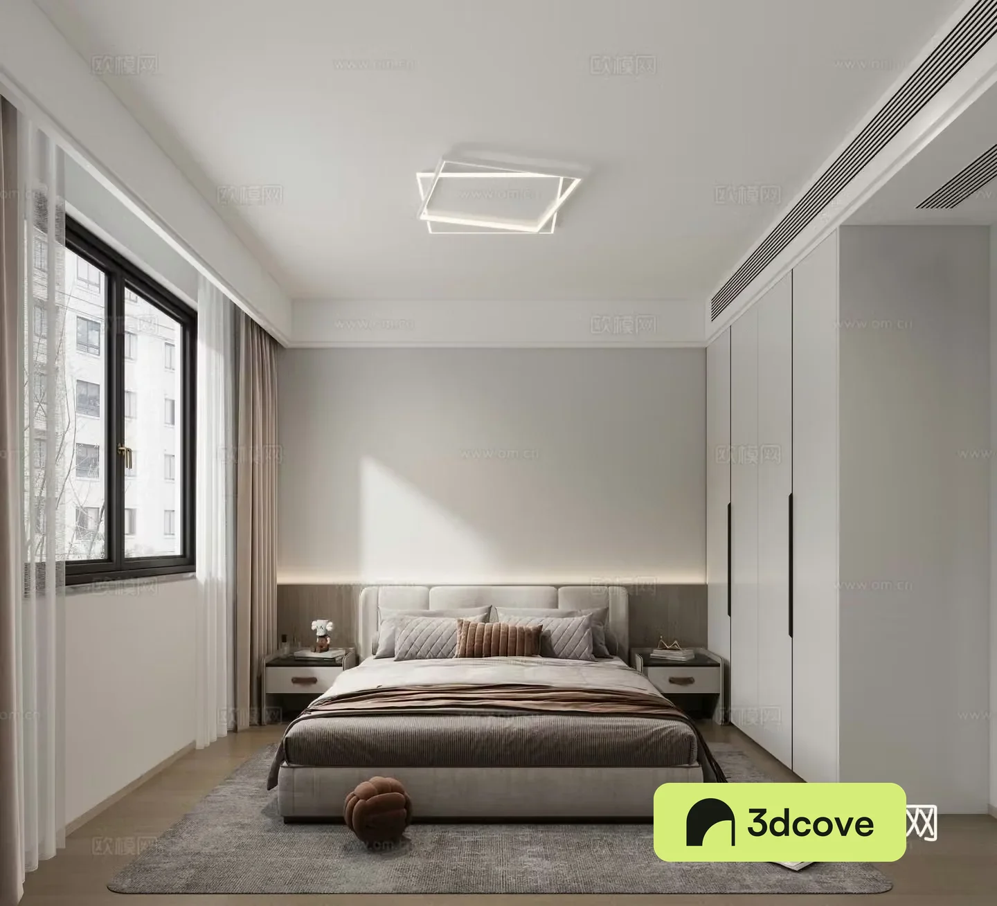 Modern bedroom