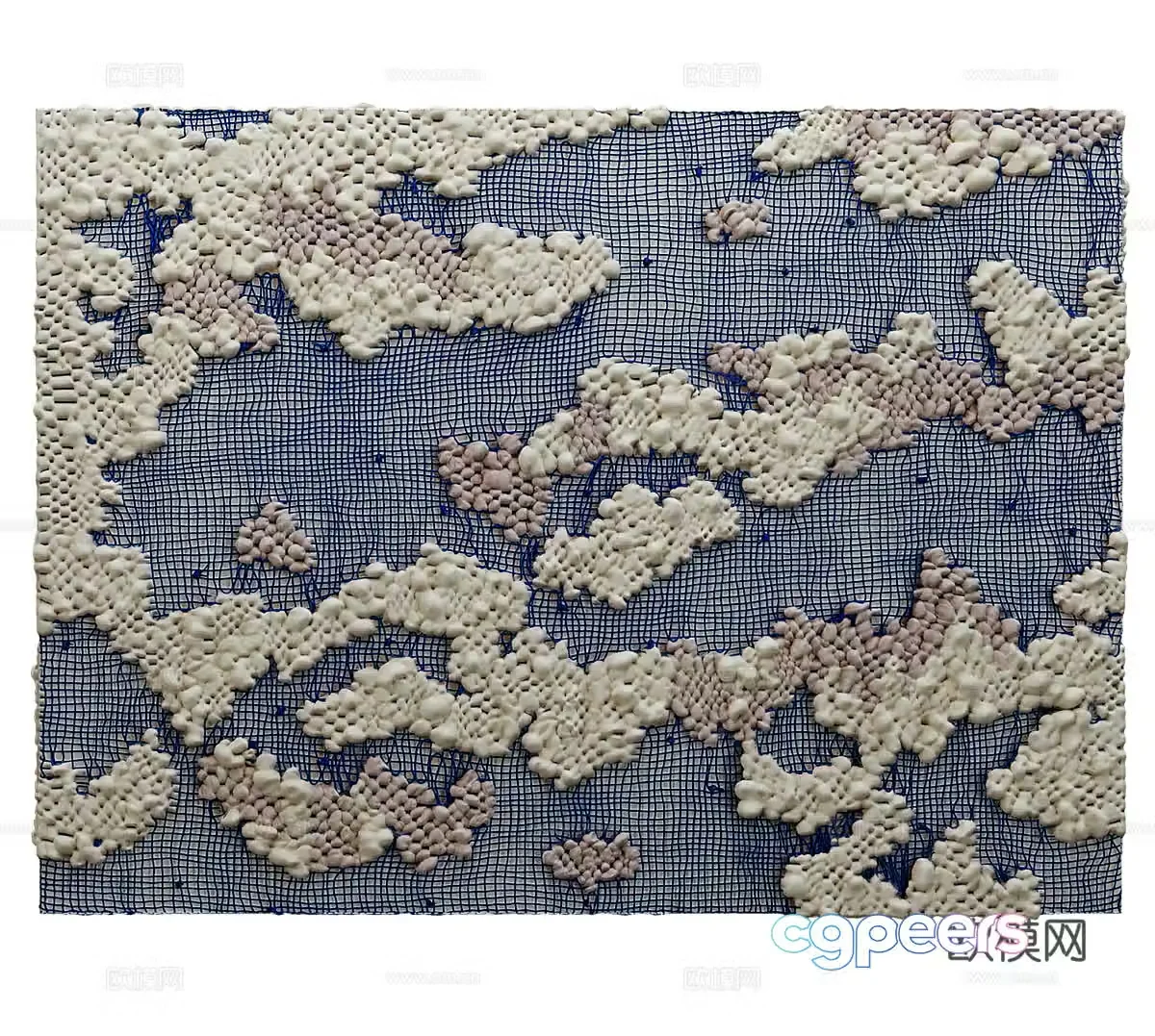 Decorative background wall modeling background wall cultural wall creative background wall special background wall entrance 3d model