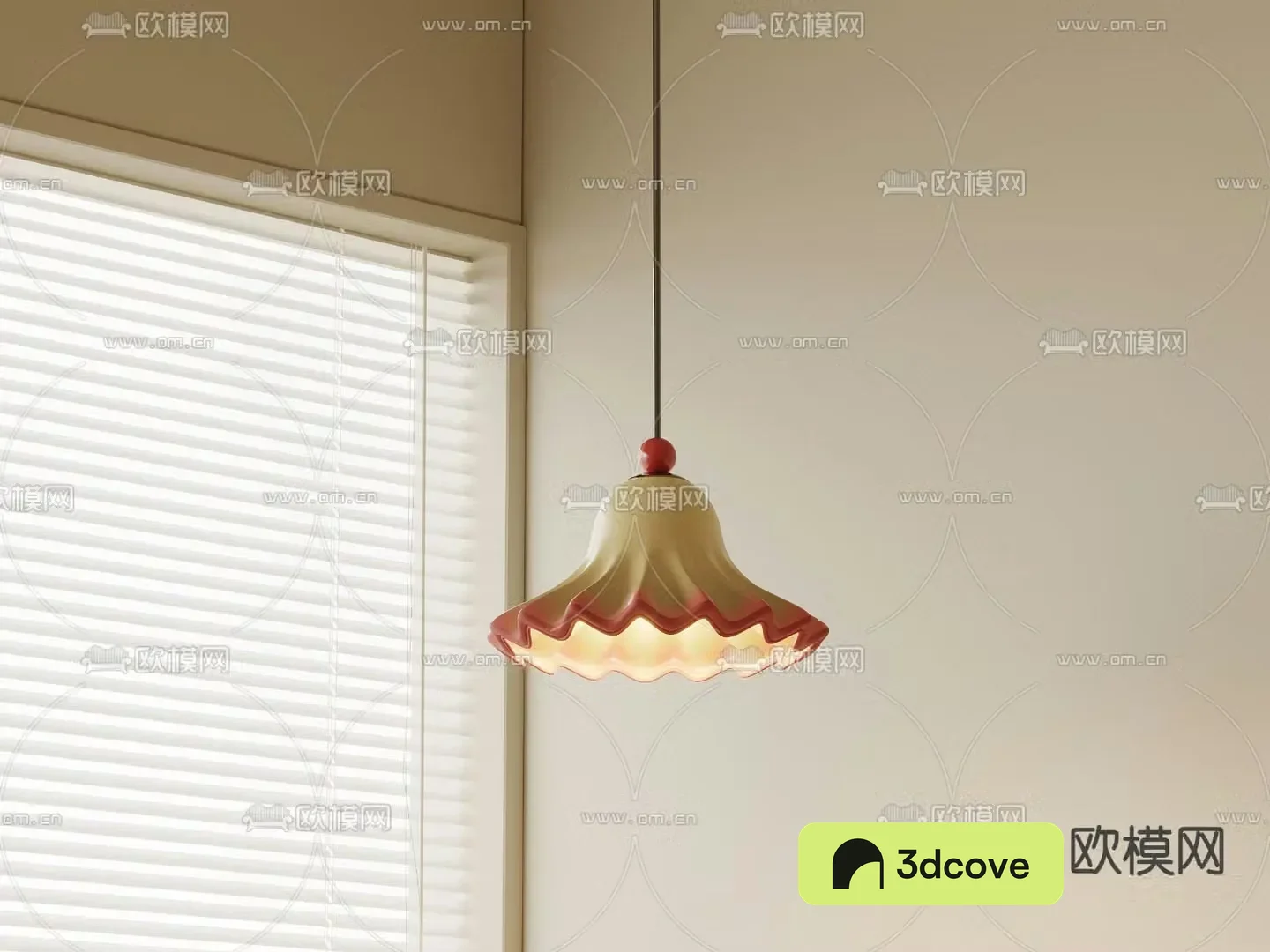 Cream style chandelier petal chandelier