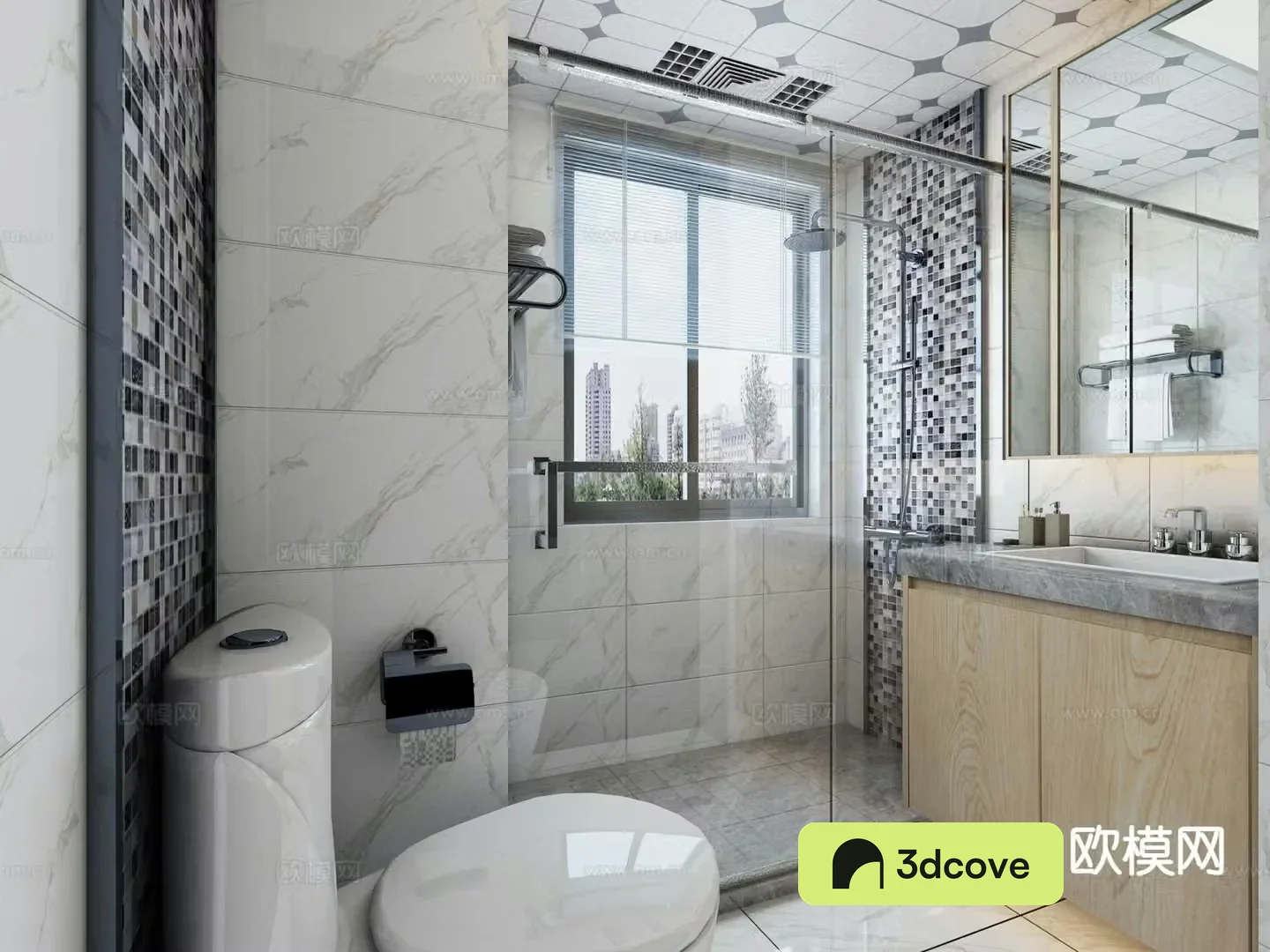 Modern bathroom