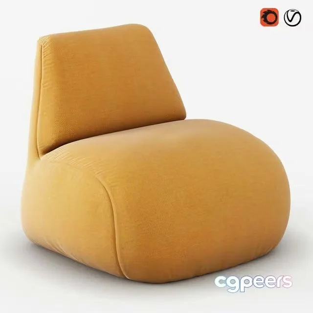 3ds Max Free – Armchair Scilla