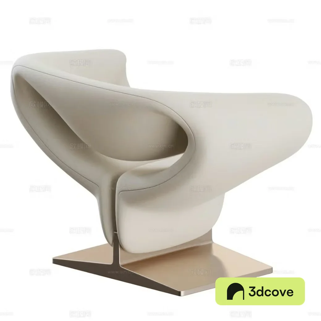 Modern casual single chair