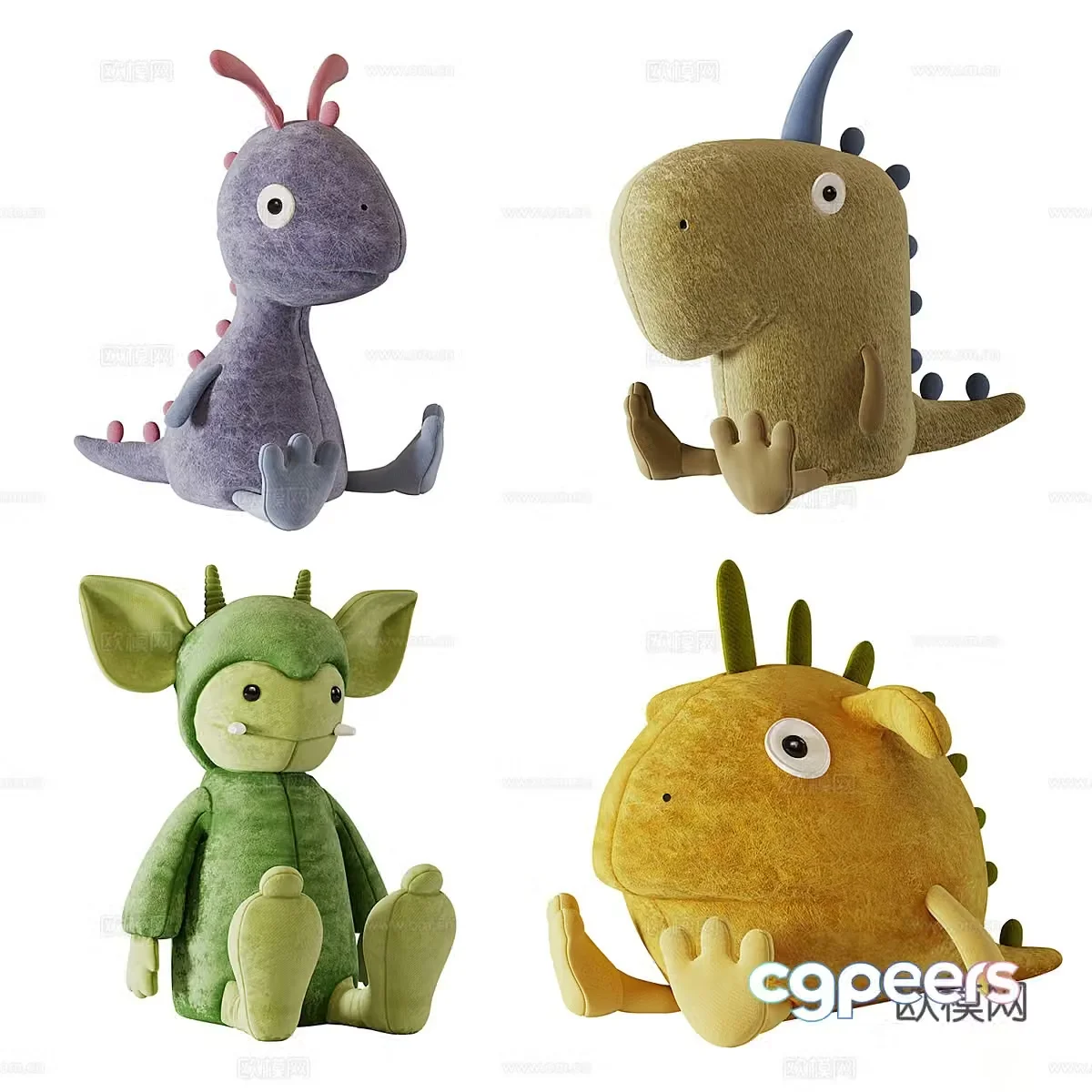 Children’s plush toy 3d model