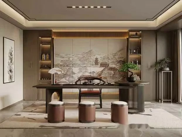Modern Office Space 3D Model – 5663 – VRAY Render