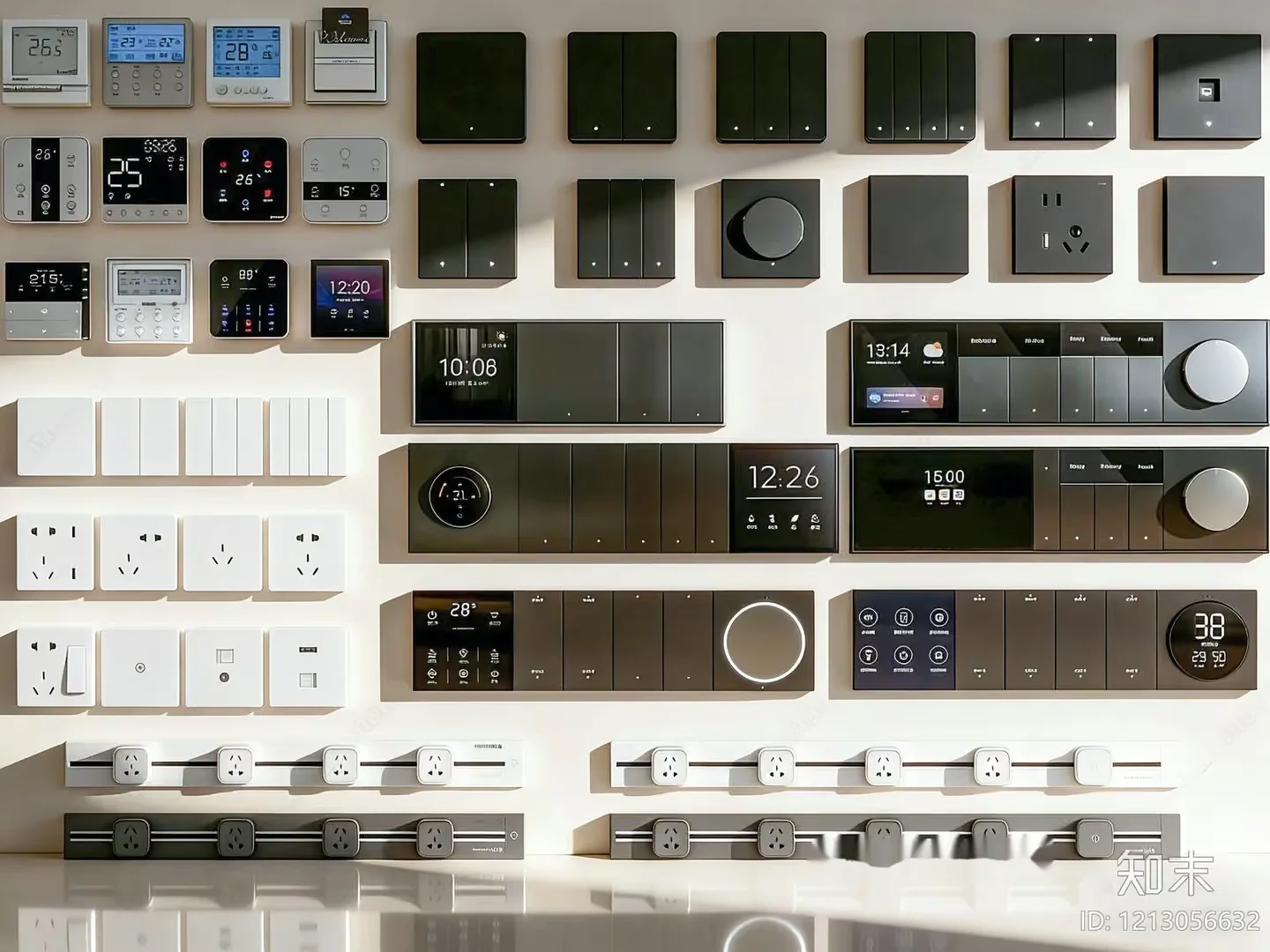 Modern Smart Home Control System 3D Model – 20144 – VRAY Render