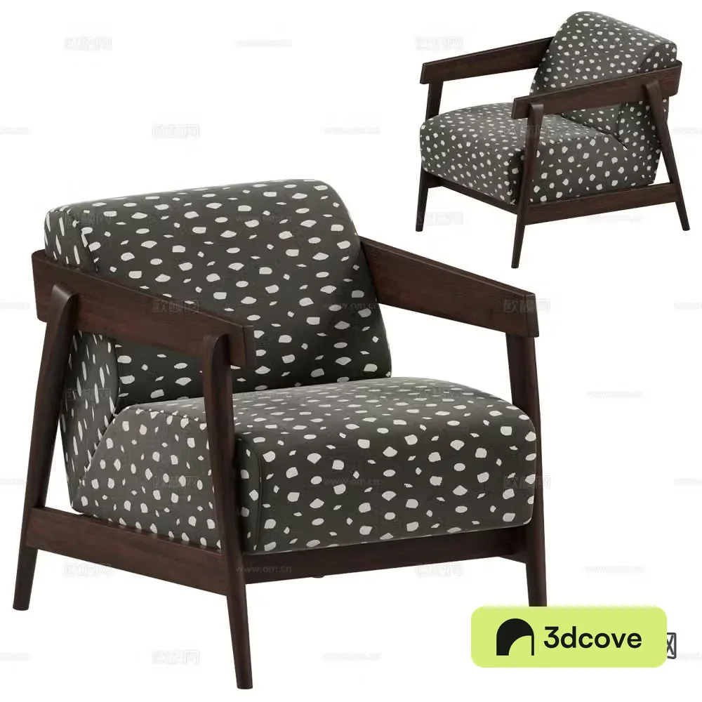 Gervasoni Nordic armchair lounge chair