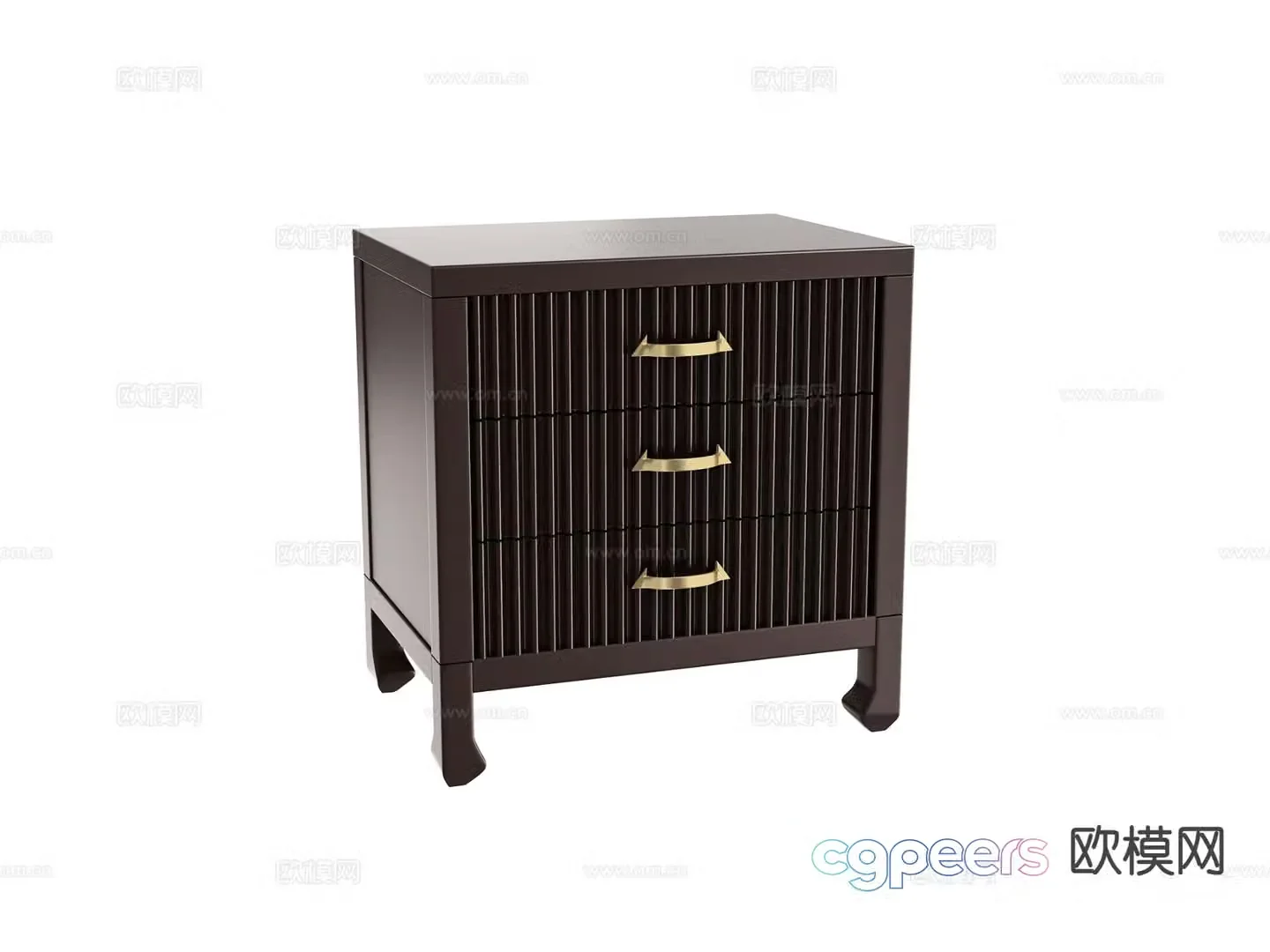 bedside table 3d model