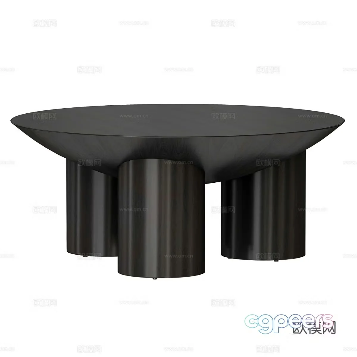 Modern coffee table 3d model