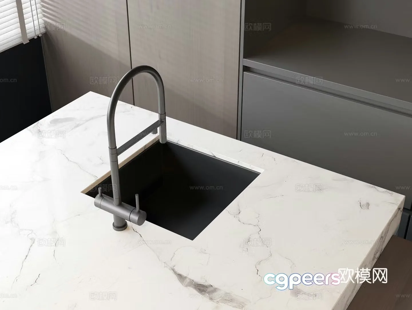 sink faucet 3d model