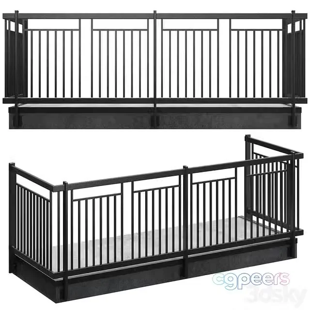 3ds Max Free – Railing 22