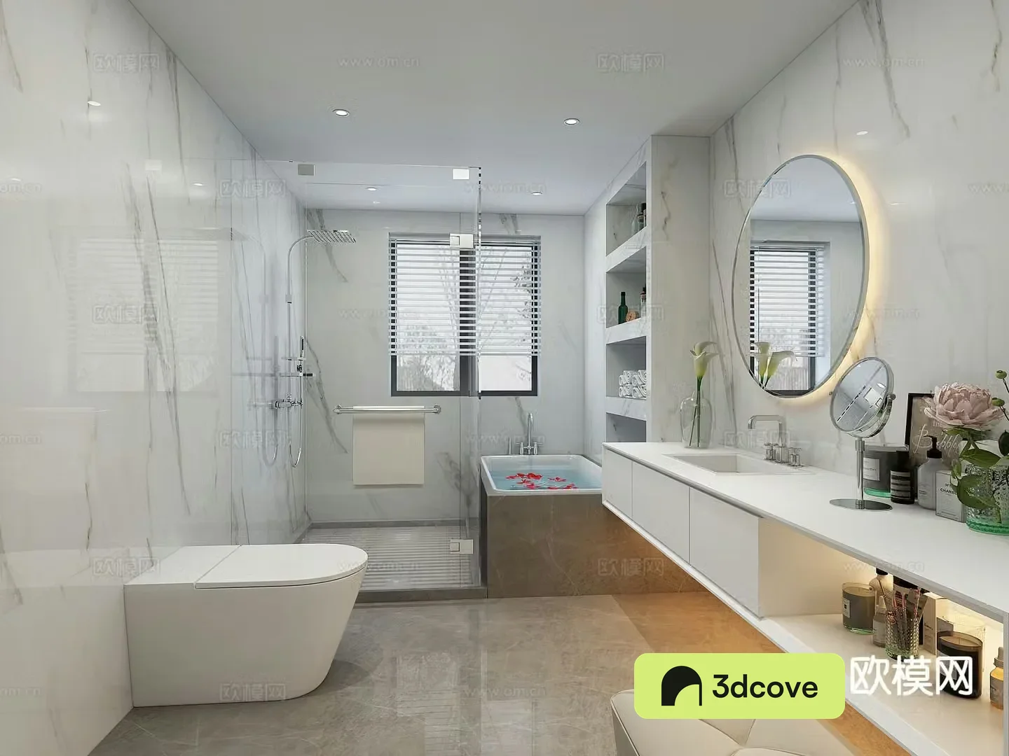 Modern bathroom