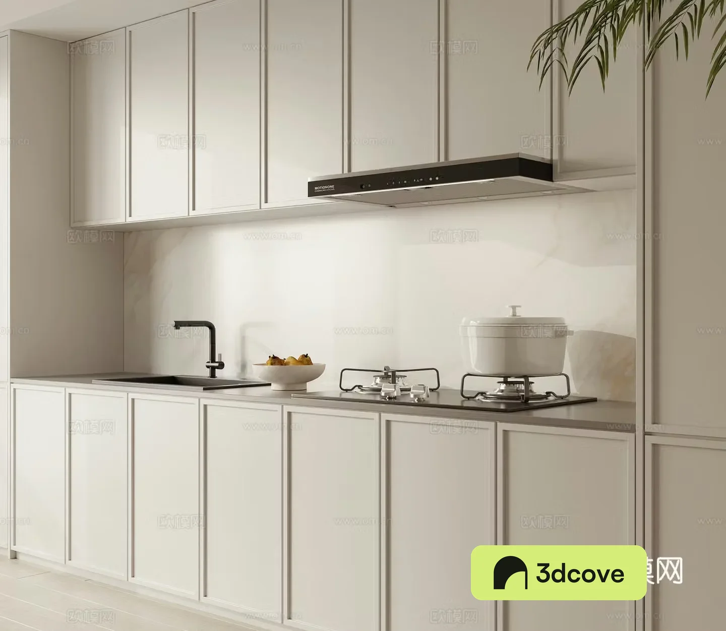 Range hood sink