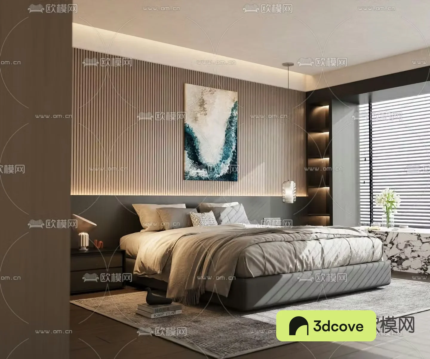Italian double bed
