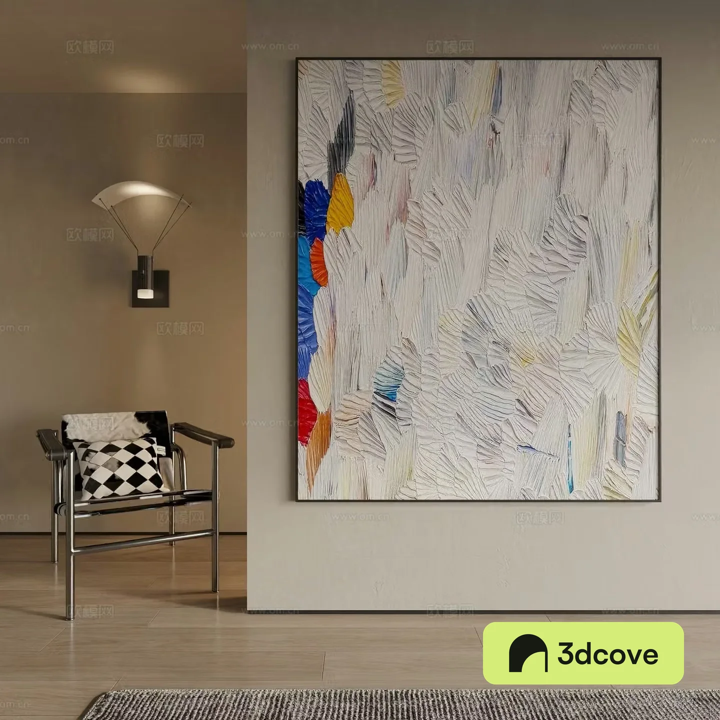 Modern decorative painting