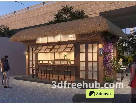 Cozy Outdoor Cafe