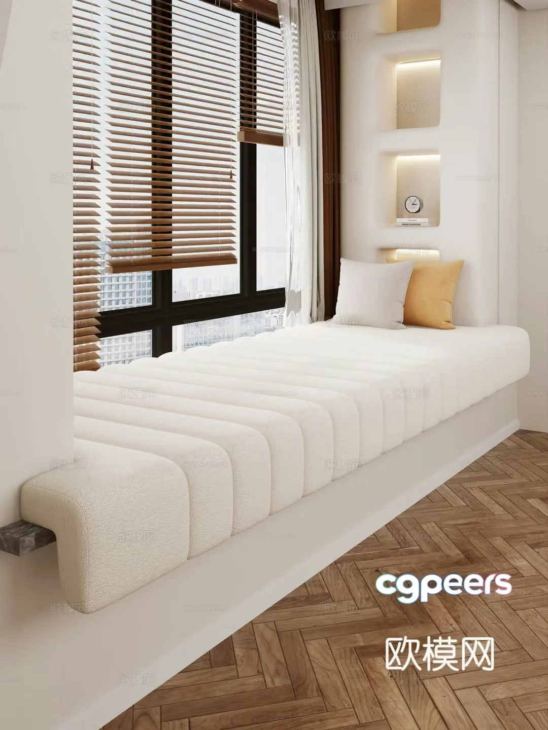 Balancing window mat Balancing window cabinet Catering mat 3d model