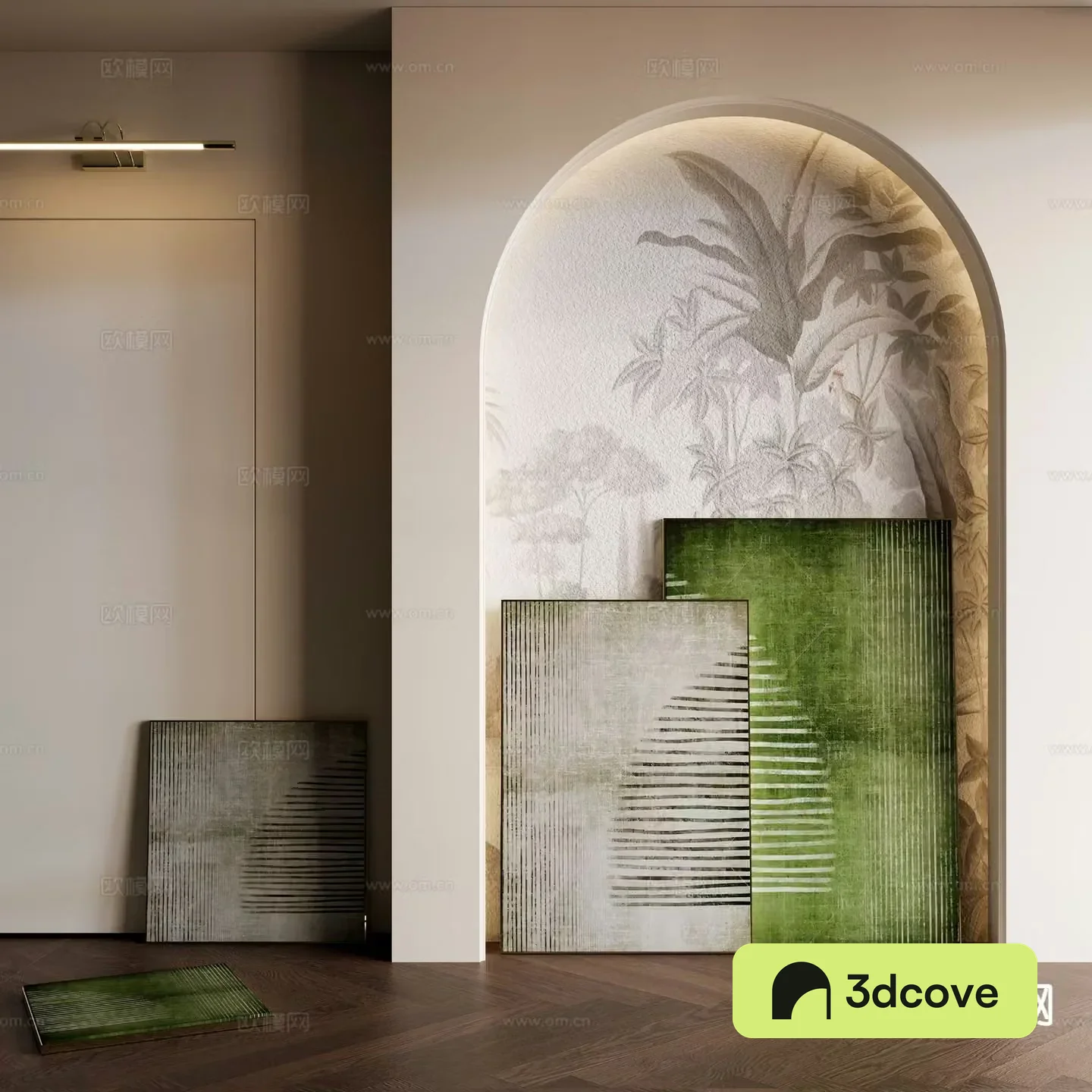 French decorative painting art painting simple painting hanging painting