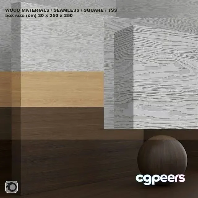 3ds Max Free – Material wood TSS plate CLEAF (seamless) – set 57