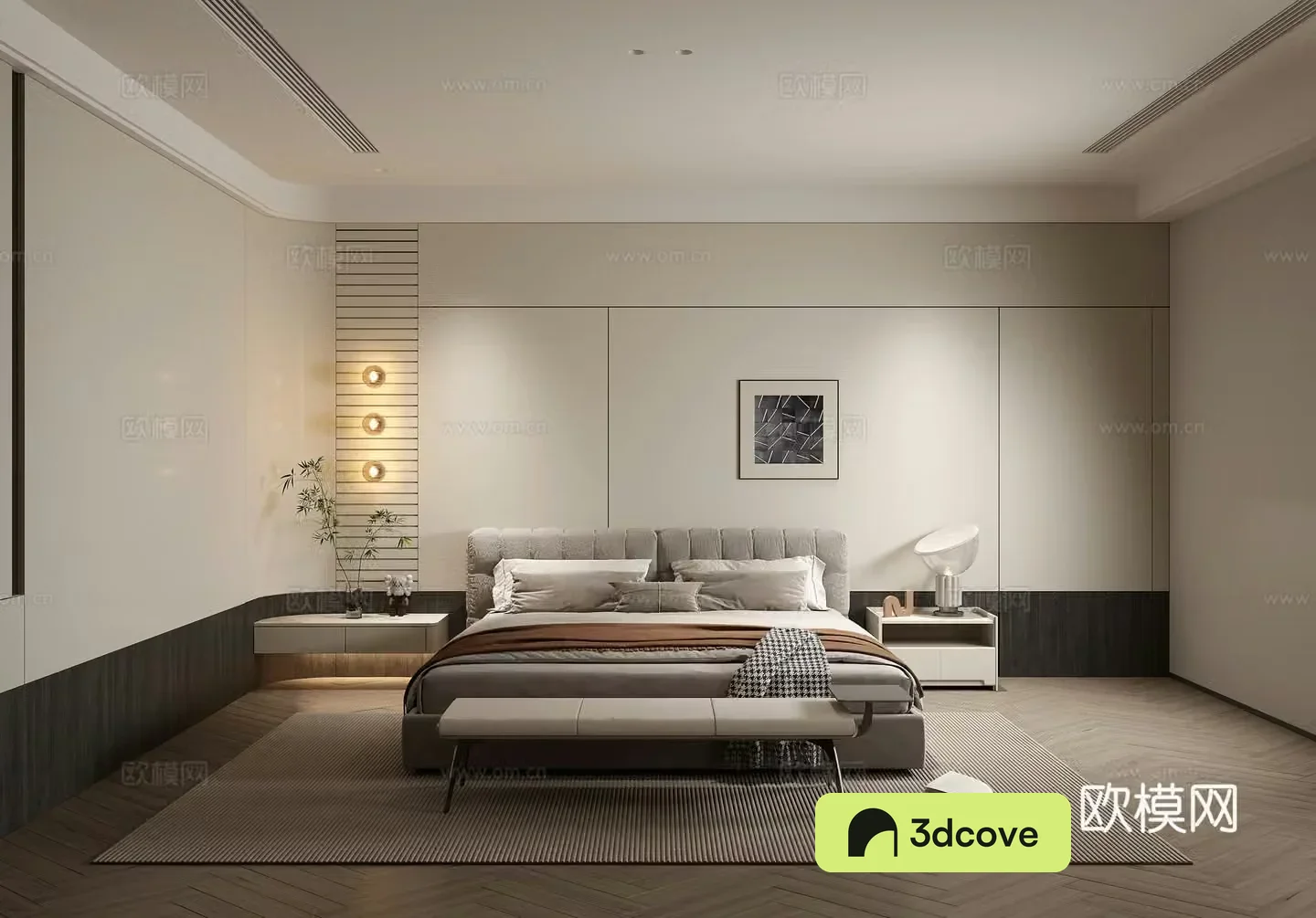 Modern bedroom