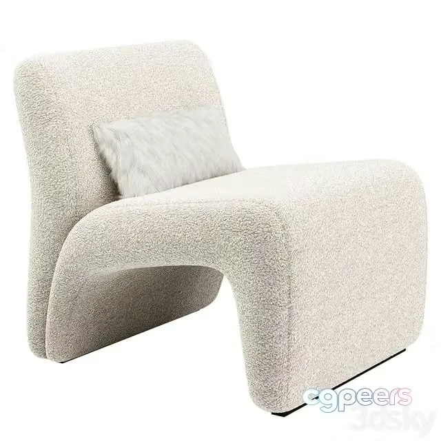 3ds Max Free – Armchair Olena LA REDOUTE