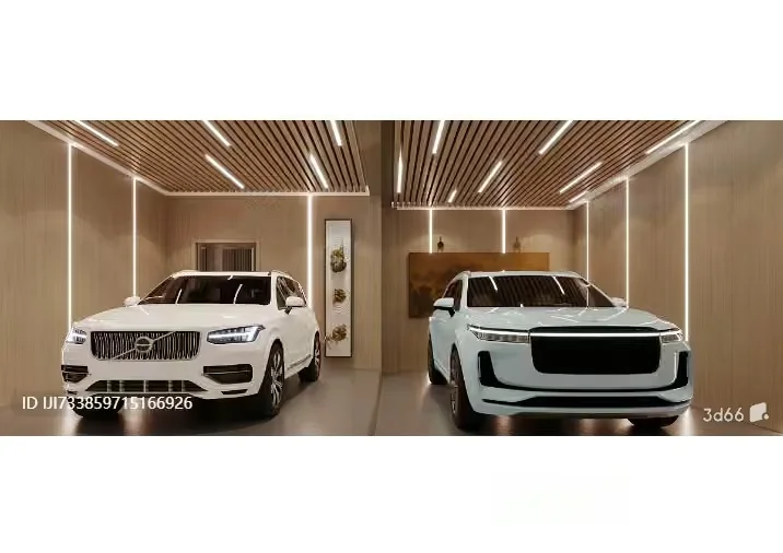 Modern Garage With Two Cars 3D Model – 14944 – VRAY Render