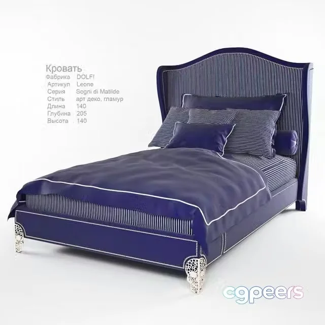 3ds Max Free – DOLFI bed