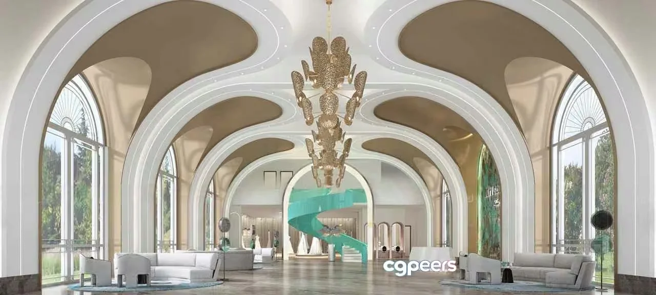 Modern Luxury Interior 3D Model – 4829 – VRAY Render