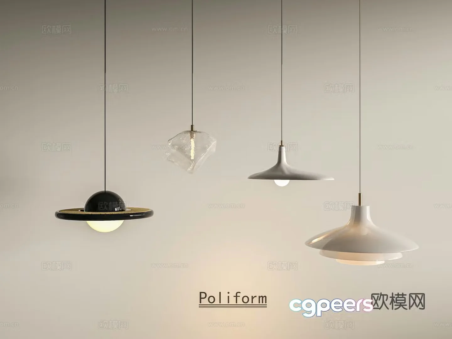 Retro medieval small chandeliers Retro medieval chandeliers French medieval chandeliers French small chandeliers Wasabi 3d model