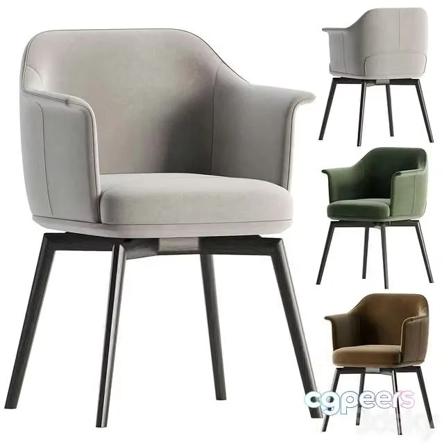 3ds Max Free – Poltrona Frau Archibald Chair