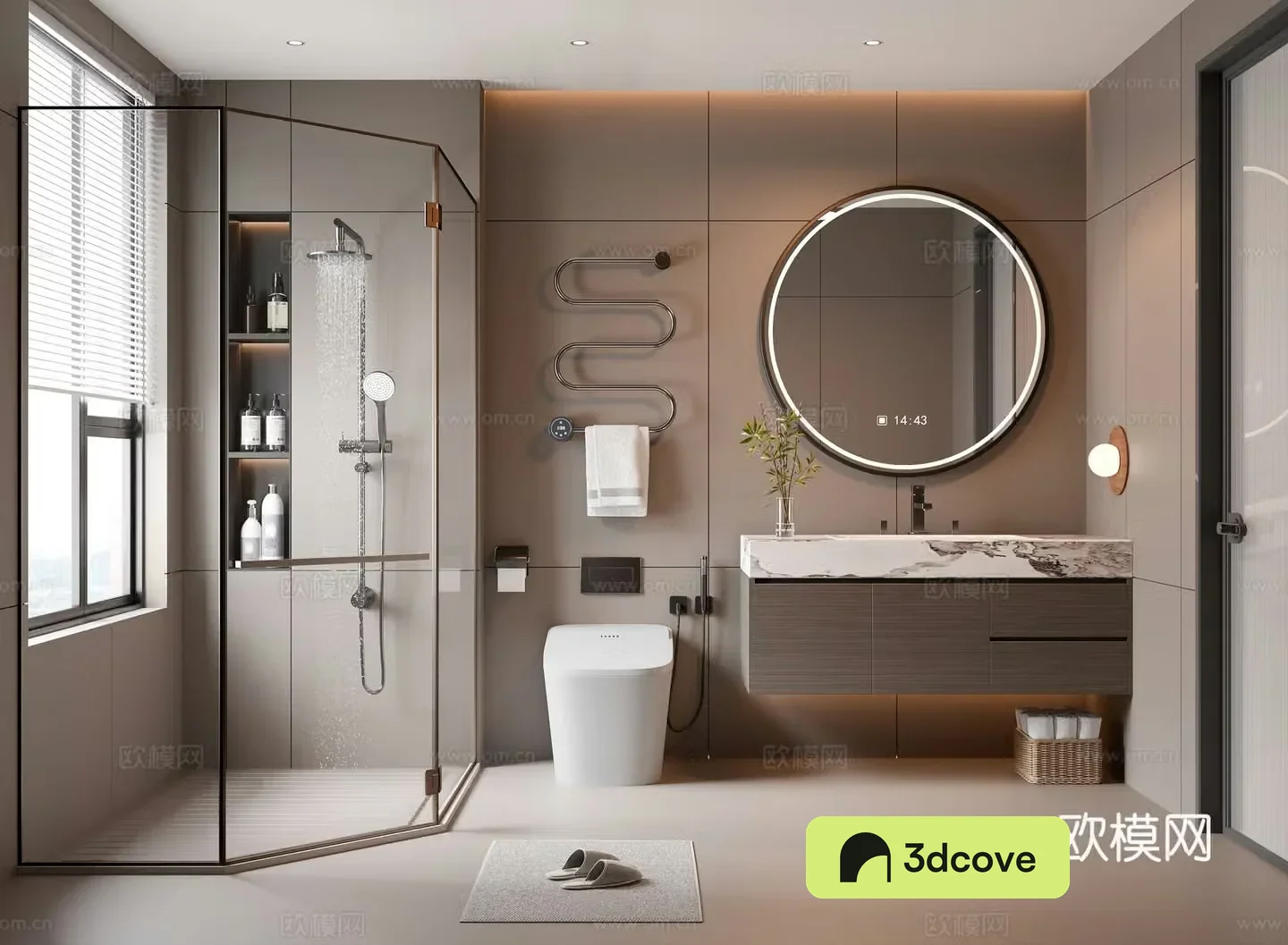 Modern bathroom