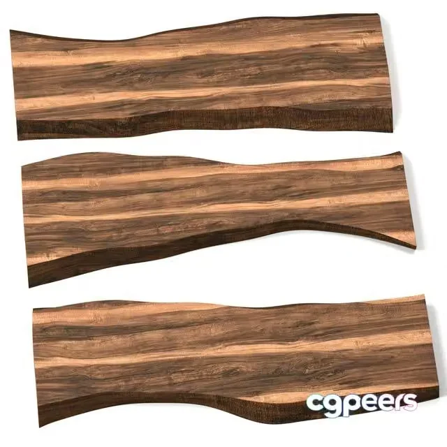3ds Max Free – Slabs of wood