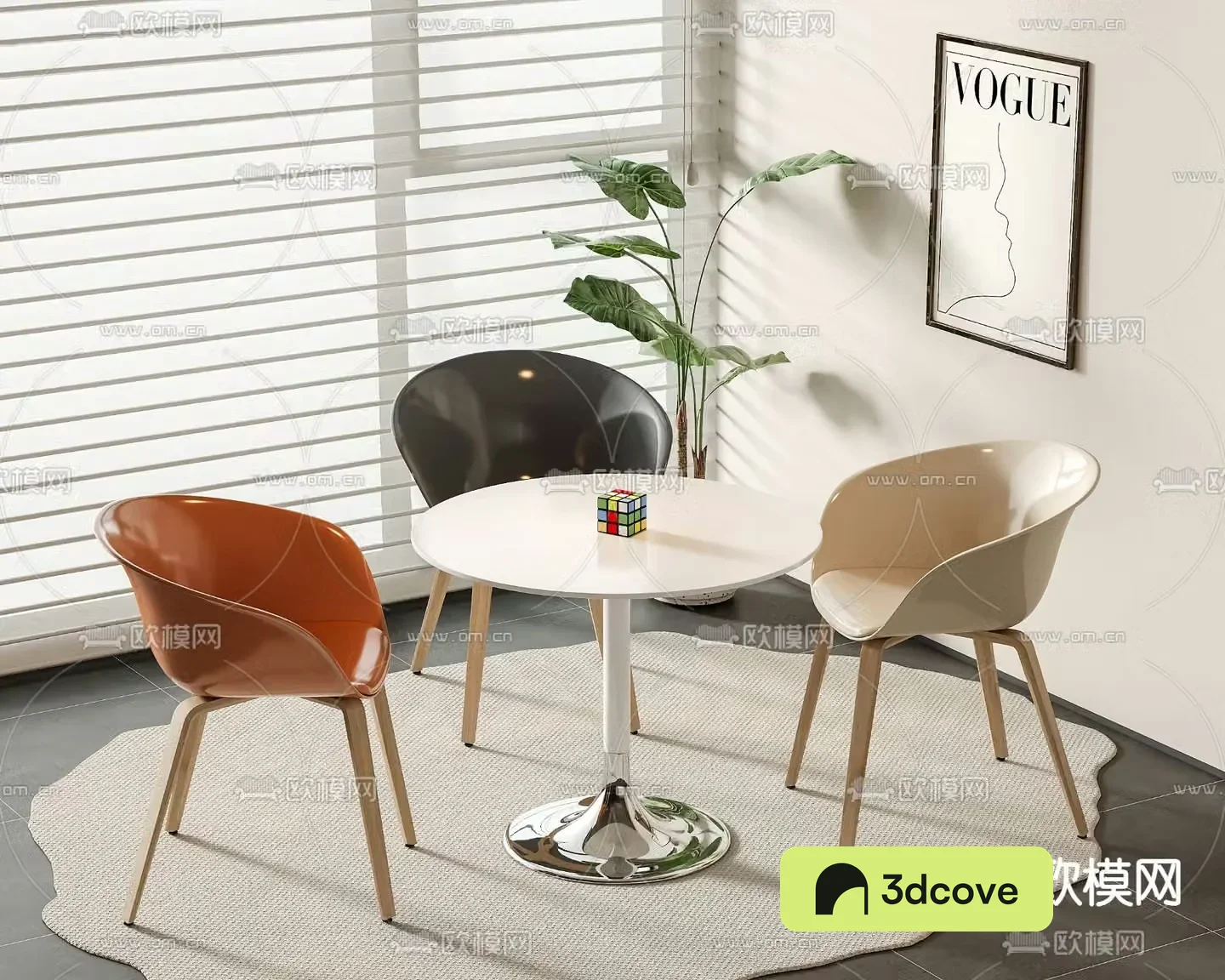 Negotiation tables and chairs leisure tables and chairs