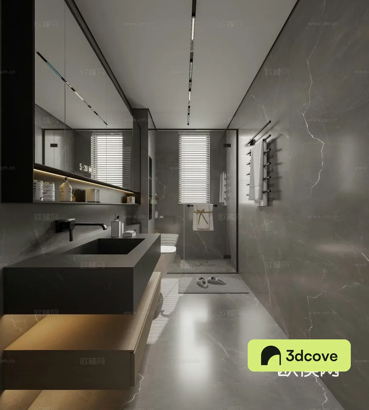 Modern bathroom