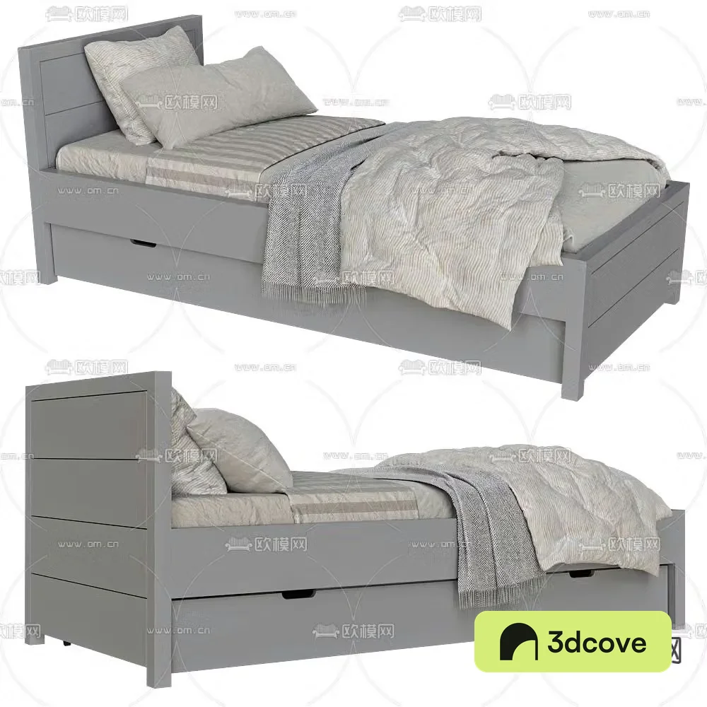 SIMONE modern single children’s bed