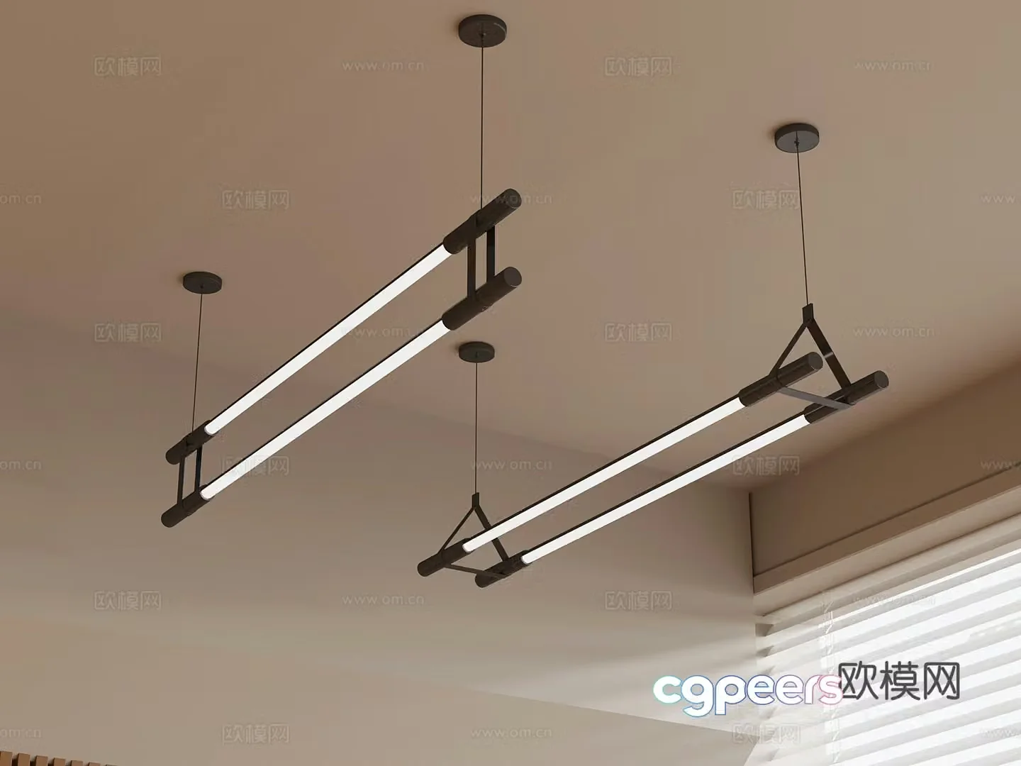 Chandelier Modern Chandelier 3d Model