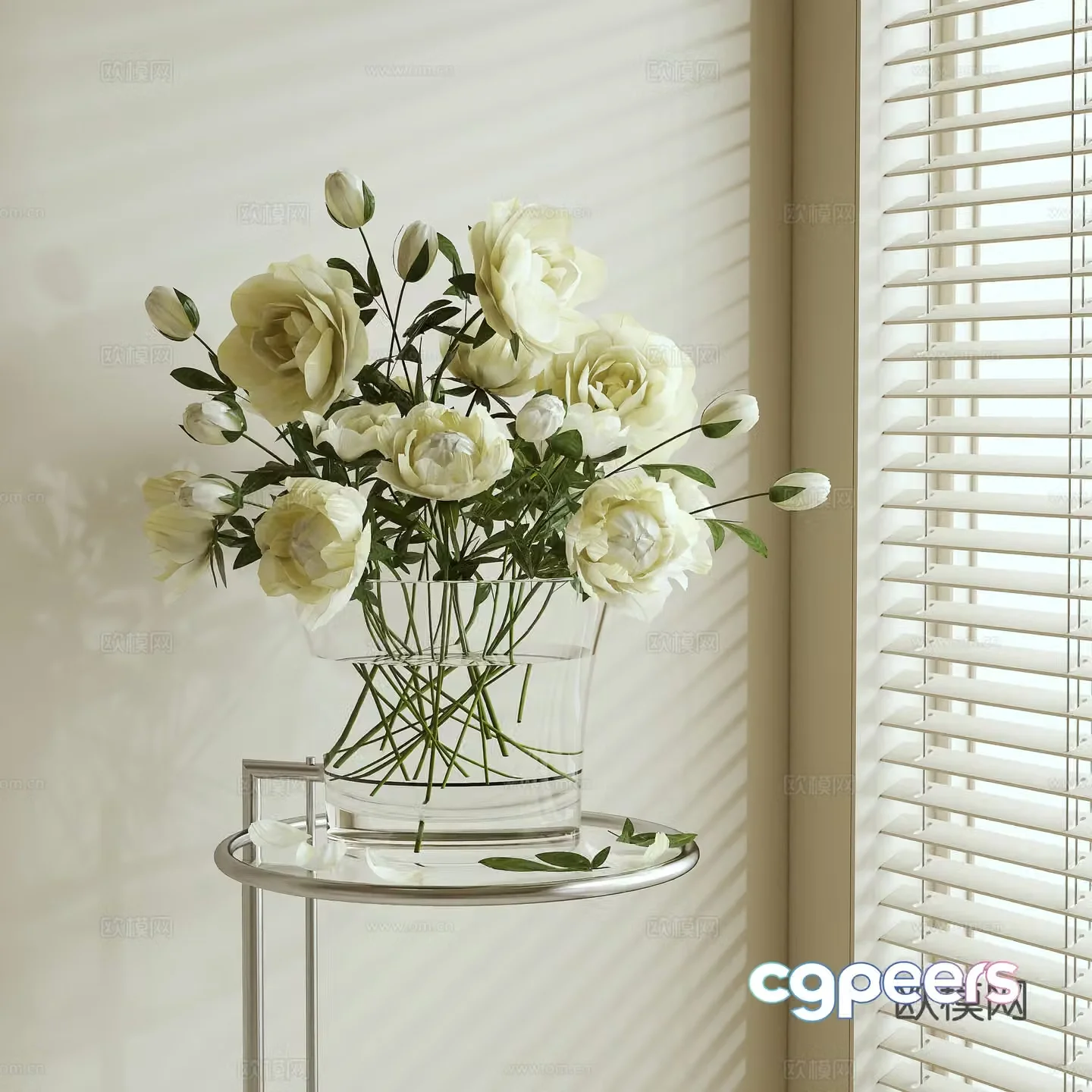 Flower arrangement 3d model