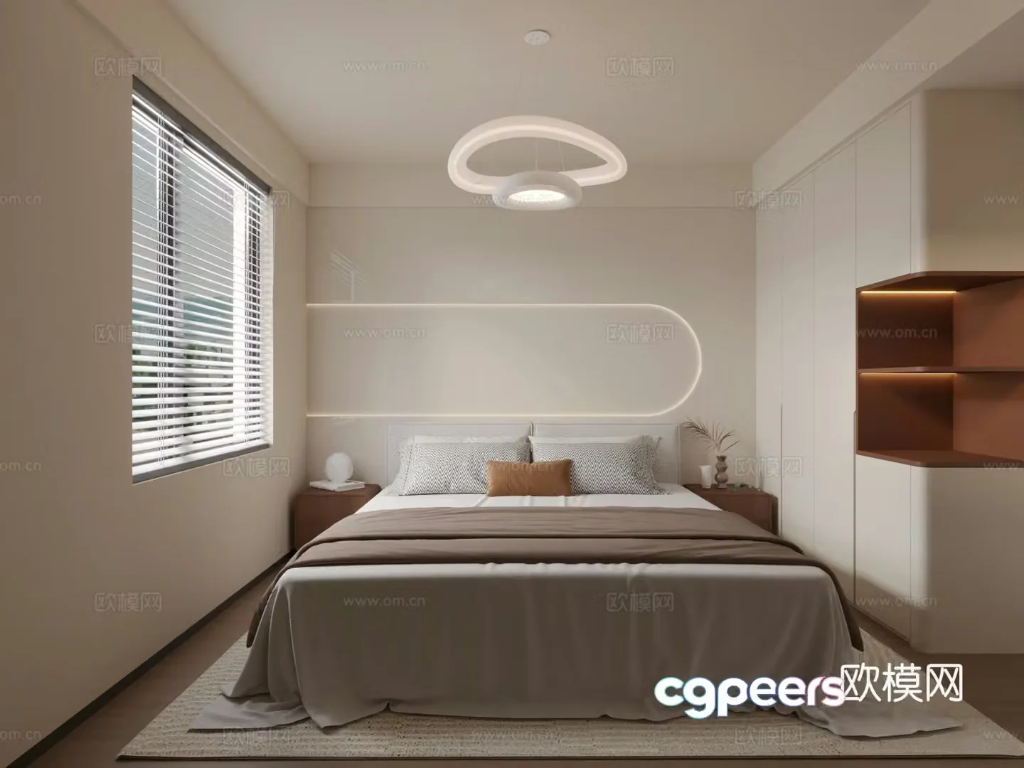 Wasabi Bedroom 3D Model