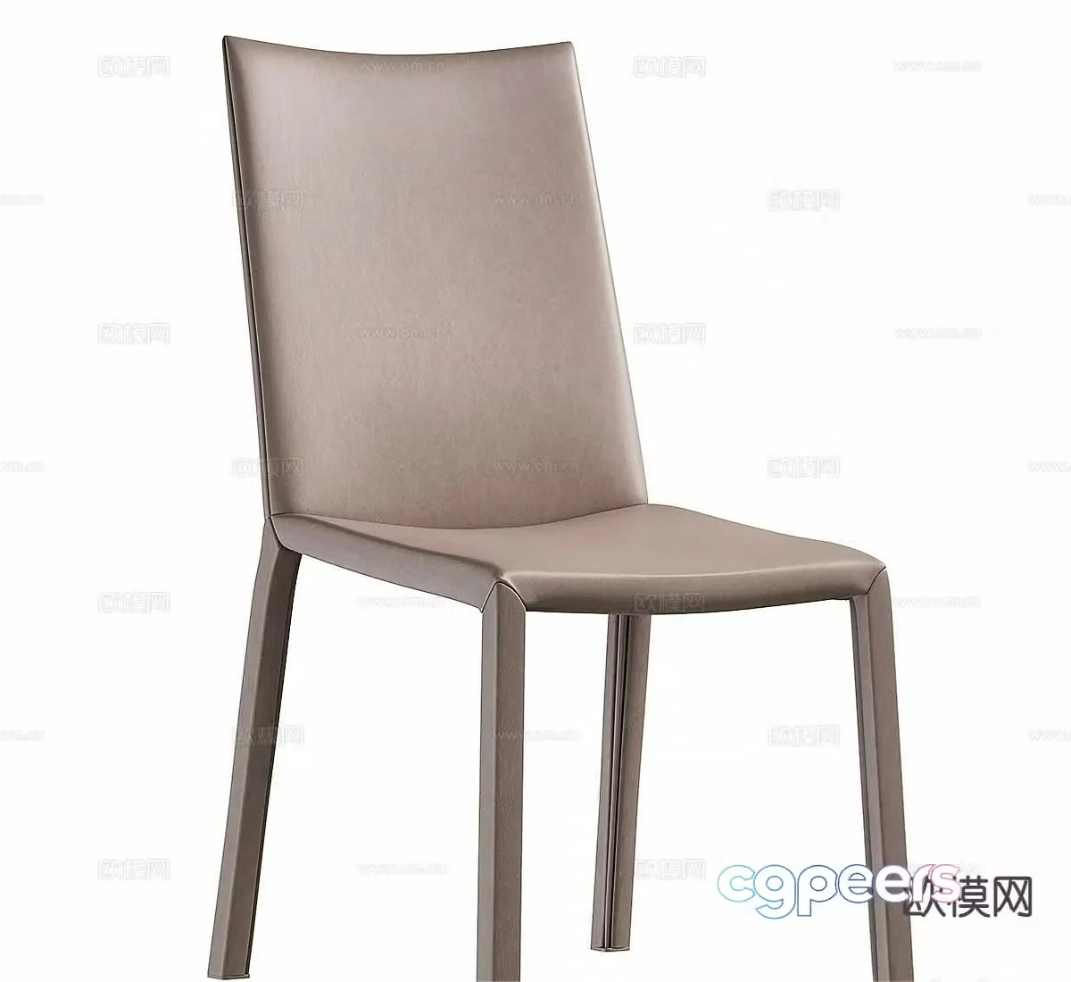 Bonaldo chair dining chair single chair 3d model